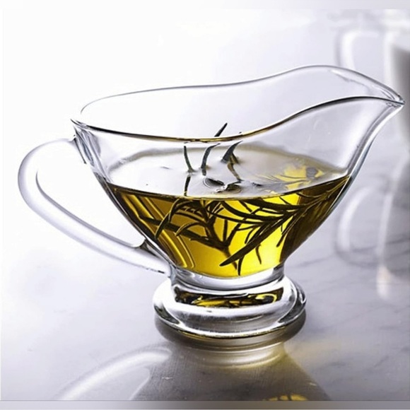 NWT set of two Crate & Barrel individual gravy/condiments boat 2oz - Picture 3 of 8